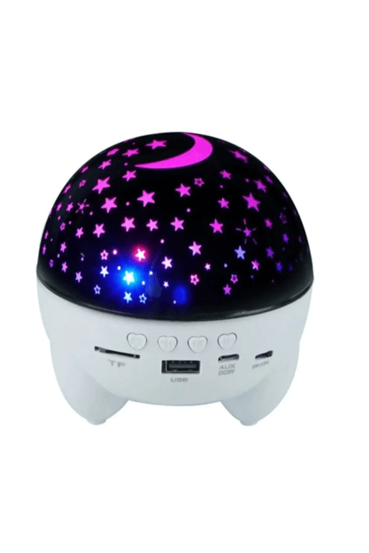 Genel Markalar yl-666 Star Light Disko Parti Bluetooth Hoparlör Yıldız Yansıtmalı Projeksiyon Speaker