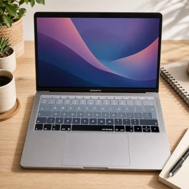 Genelec 131611376 İngilizce Klavye Koruyucu Macbook A1534 A1708 Uyumlu Uk Avrupa Ters L Enter Silikon Klavye Koruyucu English Keyboard Cover Siyah Gri