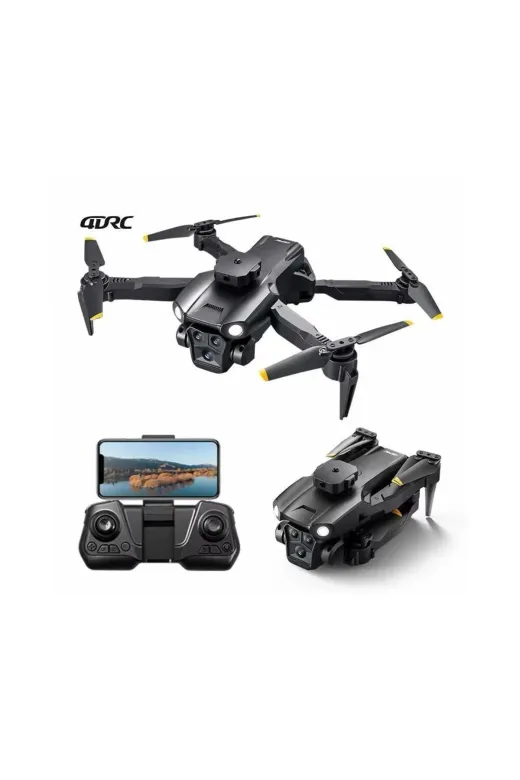 Gepettoys erk-G02.4DV52 4D-V52 Çift Kamerali Engel Sensörlü Taşima Çantali Kamerali Dron