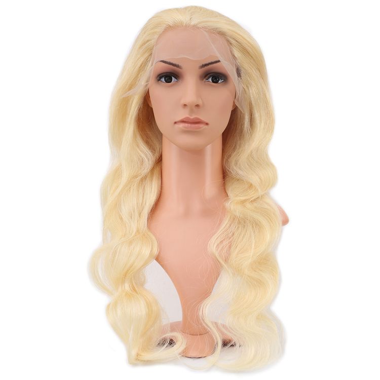 Gerçek Front Lace Daalı Platin Tül Peruk / 70/75cm