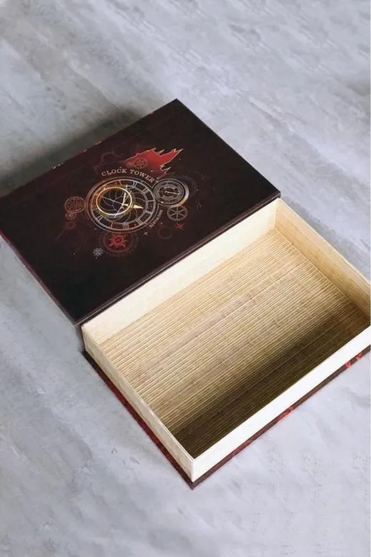 GiFi 216 51 10 Kitap Görünümlü Dekoratif Kutu 16,5X24,5 Cm Harry Potter Çapulcu Haritası Lisanslı