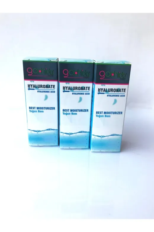 Gochida 000180400025 Hyaluronik Asit Serumu, Hiyolonik Asit Serumu, Anti-Aging Serum, 30 Ml Damlalıklı Şişe