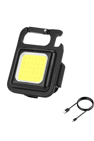 Gold Orion Or-33 Rechargeable Keychain Light Şarj Edilebilir Şarjlı Mini Mıknatıslı El Feneri Anahtarlık Tirbuşon