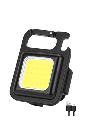 Gold Orion Or-33 Rechargeable Keychain Light Şarj Edilebilir Şarjlı Mini Mıknatıslı El Feneri Anahtarlık Tirbuşon