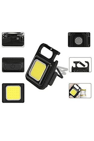 Gold Orion Or-33 Rechargeable Keychain Light Şarj Edilebilir Şarjlı Mini Mıknatıslı El Feneri Anahtarlık Tirbuşon