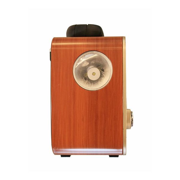 Gold Silver GS-1345 Nostalji Bluetooth Radyo Fm Am Sw Ahşap Eskitme Tasarım