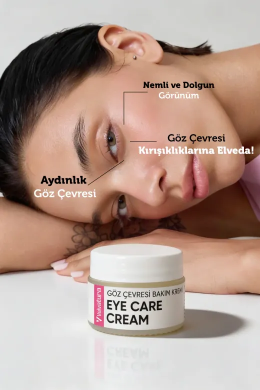 Göz Çevresi Bakım Kremi Aydınlatıcı, Nemlendirici, Morluk, Koyu Halka Ve Kırışıklık Karşıtı 30 ml