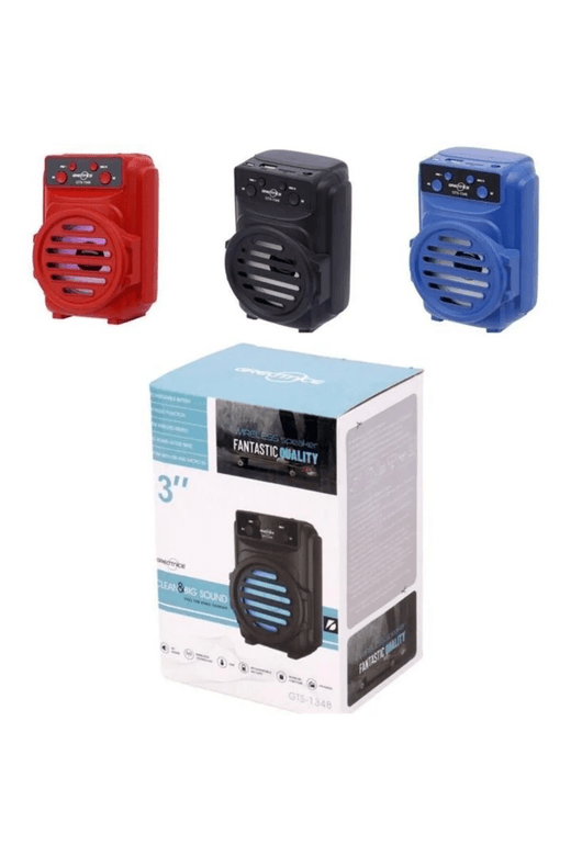 Greatnice Gts-1348 Rgb Ledli Bluetooth Hoparlör