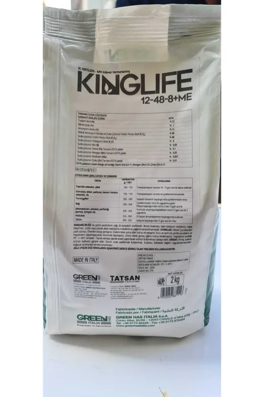 Green 761342312397 Kınglıfe 12 48 8 Micro 2 Kg