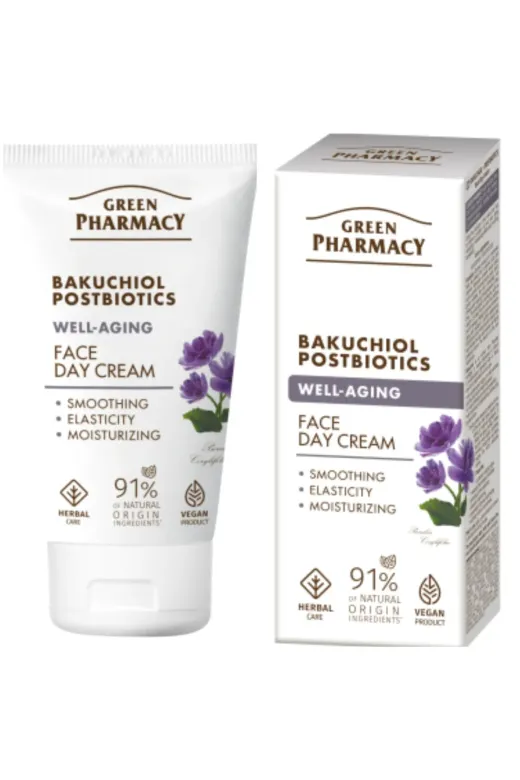 Green Pharmacy 5901845509732_Mul Bakuchiol Ve Postbiyotikler Yaşlanma Karşıtı Gündüz Yüz Kremi 50 Ml