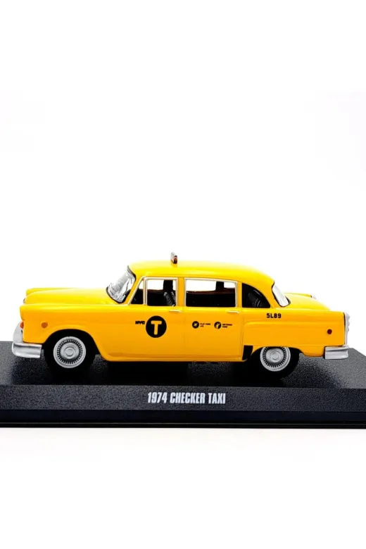 Greenlight john-07 1:43 John Wick – 1974 Checker Taxi Hollywood Collection Synoverse Kitap Hediyeli