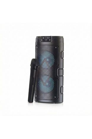 Gts-2129 Speaker Kablosuz Mikrofonlu Rgb Ledli Usb/tf/radyolu Taşınabilir Bluetooth Hoparlör