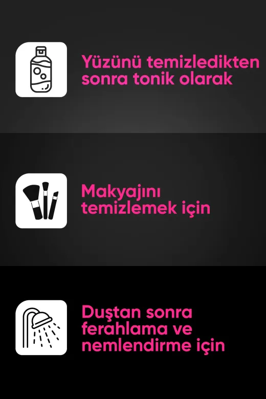 Gül Mayası %100 Doğal Aydınlatıcı Ve Gözenek Sıkılaştırıcı Saf Gül Suyu Arındırıcı Tonik 100 ml