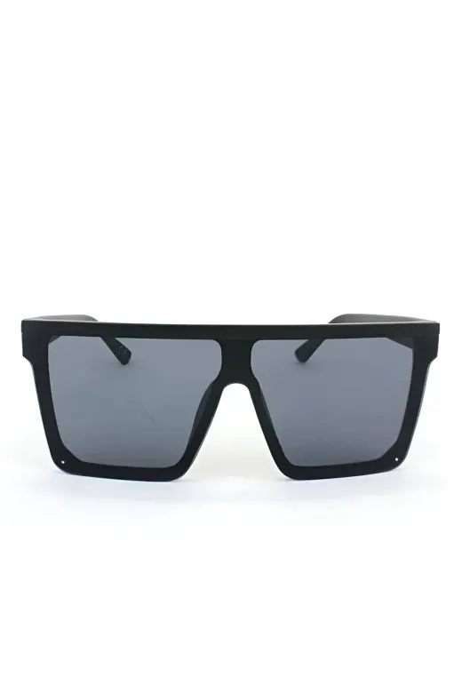 GZXX1026004500681026 Kare Büyük Unisex Leopar Güneş Gözlüğü