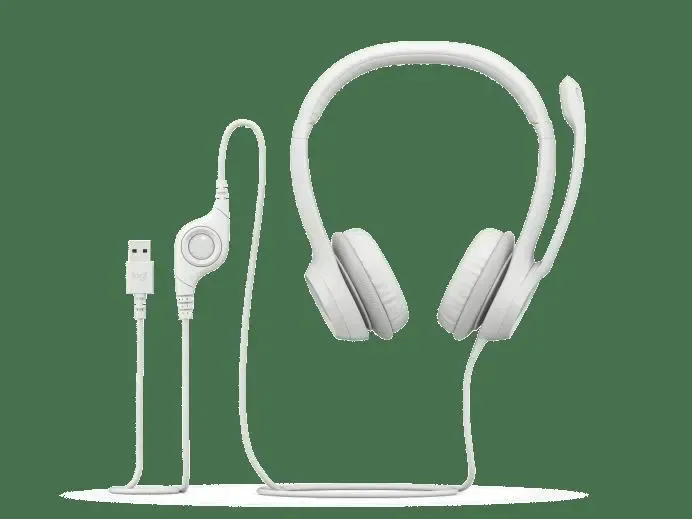 H390 USB KULAKLIK-BEYAZ 981-001286