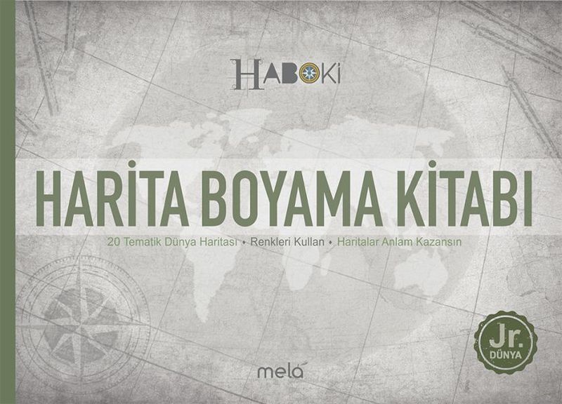 Ha Boyama Kitabı 20 Tematik Dünya Hası