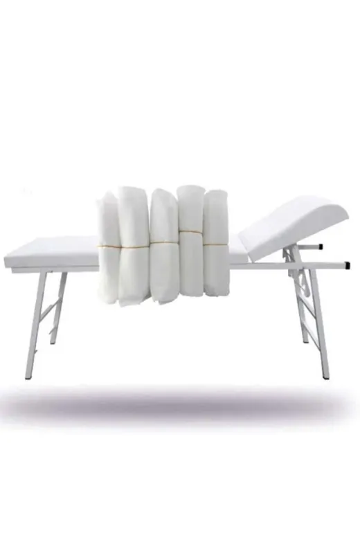 HACAMATSEPETİ B6949933366 Tek Kullanımlık Sedye Örtüsü Lastikli 50 Adet (80 X 240 Cm)