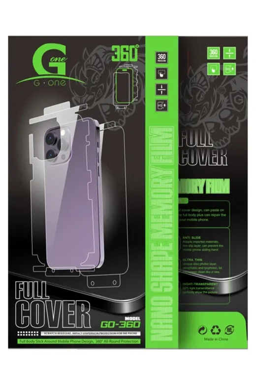Hafk HFK-C8683140888930 Mey İthalat® Iphone 17 Pro Max 360 Mat Full Body Arka Koruyucu