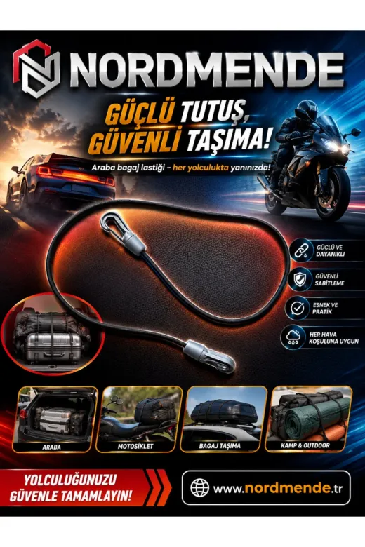 Hafk HFK-MMEY04-8691229496730 Mey İthalat® Nordmende Bagaj Lastiği
