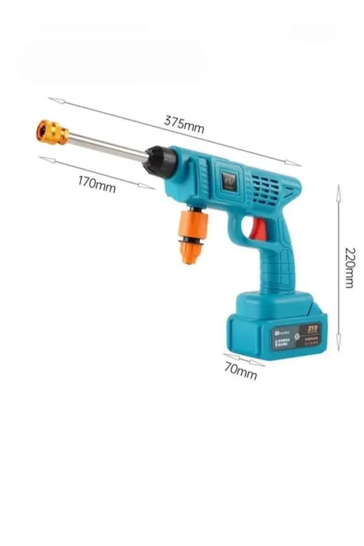 Hafk HFK-MMEYTDUUCZARAYIKAMAMAV1 Mey İthalat® Şarjlı Ve Yüksek Basınçlı Oto Yıkama Makinesi Ve Sulama Tabancası Bahçe Yıkama Makinesi