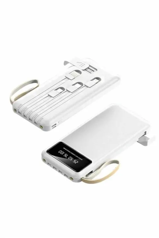 Hafk HFK-MMEYTDUUCZPOWERBANKKK5 Mey İthalat® Powerbank Şarj Cihazı 4 Çıkışlı 20.000 Mah Powerbank Taşınabilir Çoklu Giriş