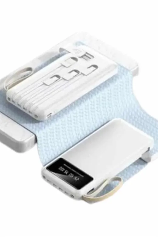 Hafk HFK-MMEYTDUUCZPOWERBANKKK5 Mey İthalat® Powerbank Şarj Cihazı 4 Çıkışlı 20.000 Mah Powerbank Taşınabilir Çoklu Giriş