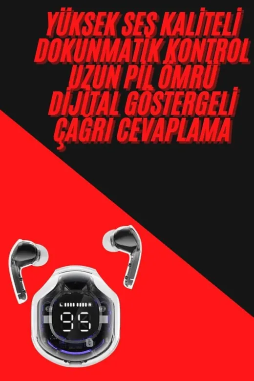 Hafk HFK-MMEYTDUUCZZZULTRAPODSPROOOO3 Mey İthalat® Yeni Nesil Ultrapods Pro Bluetooth Kulaklık Extra Bass Yüksek Mikrofon Kalitesi