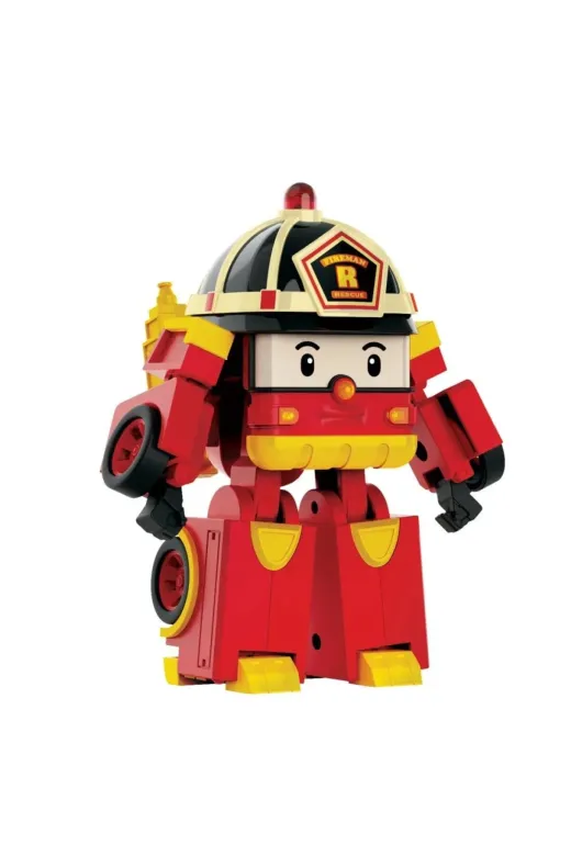 Hafk HFK-MMEYXTN02.POLI686 Mey İthalat® Poli Mrt-686 Sesli Ve Işıklı Robocar Poli Büyük Transforming Robot Roy -Necotoys