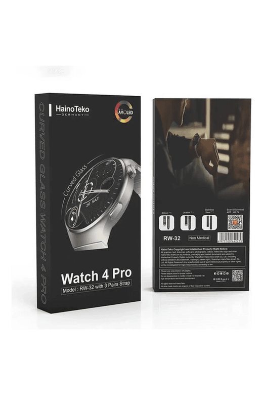 Haino Teko Rw32 Watch 4 Pro Curved Amoled Ekran Android İos Harmonyos Uyumlu Akıllı Saat