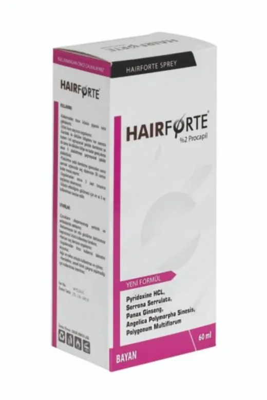 Hair Pharma 8699707210243 Hair Forte Sprey Kadın