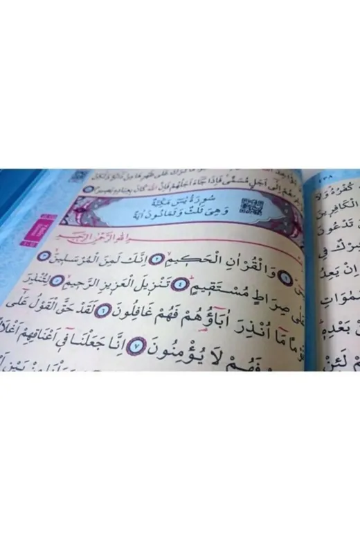 Haktan Yayın Dağıtım 86900000002850 Mavi Renkli Arapça Orta Boy Kuran-I Kerim