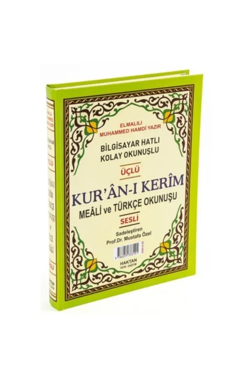 Haktan Yayın Dağıtım 9786059333207 Haktan Yayınları Orta Boy 1 Sayfada 3 Özellikli Kur'an-I Kerim 16*24 Cm