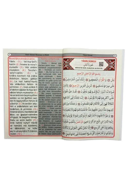 Haktan Yayın Dağıtım ST02786 (50 Adet) 80 Sayfa Orta Boy Ekonomik Güllü Yasini Şerif Kitabı