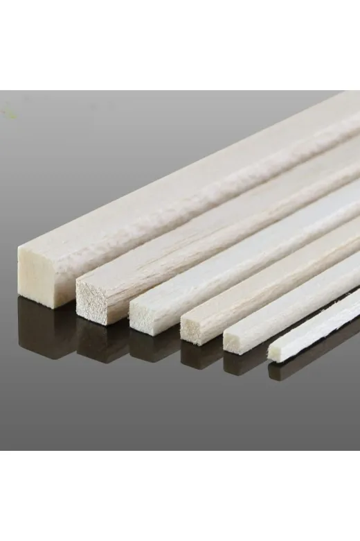 handanca 167402882 (3X6 Cm X 50 Cm 11 Adet) Kavak Kereste Çıta Taslak Tahta Ve Ahşap Blok