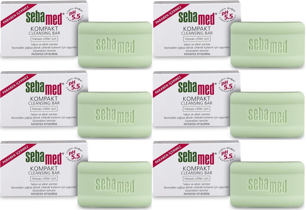 Hassas Cilt Sabun Kompakt 100GR (6 Lı Set)