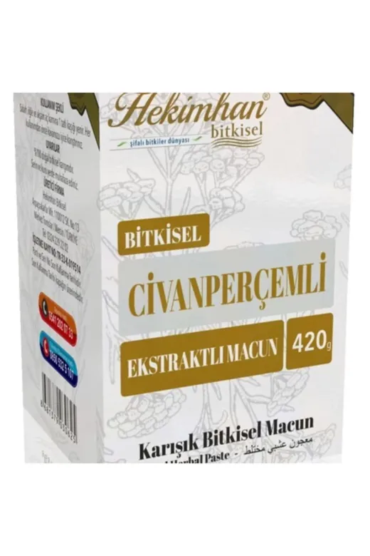 hekimhan bitkisel HKM0200 Ayzer Aktar Bitkisel Civan Perçemli Macun 420 Gr