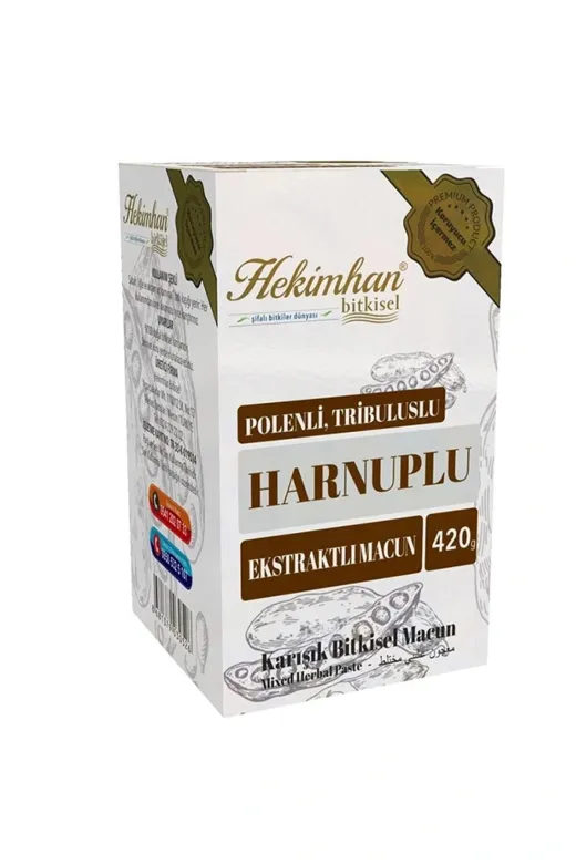 HEKİMOĞLU ÇBHMCN Kuvvet Marka Hekimhan Tribulus Ve Polenli Macun ( Enerji Ve Kuvve T) 420 Gr