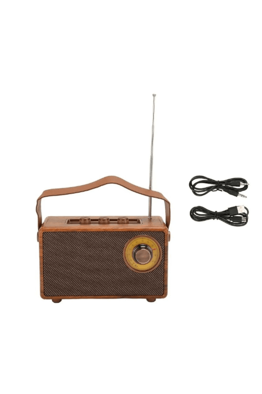 HELSINKI MACHINE Helsınkı Hs-1962 5W 1500Mah Usb/fm/bt Retro Ve Modern Radıo