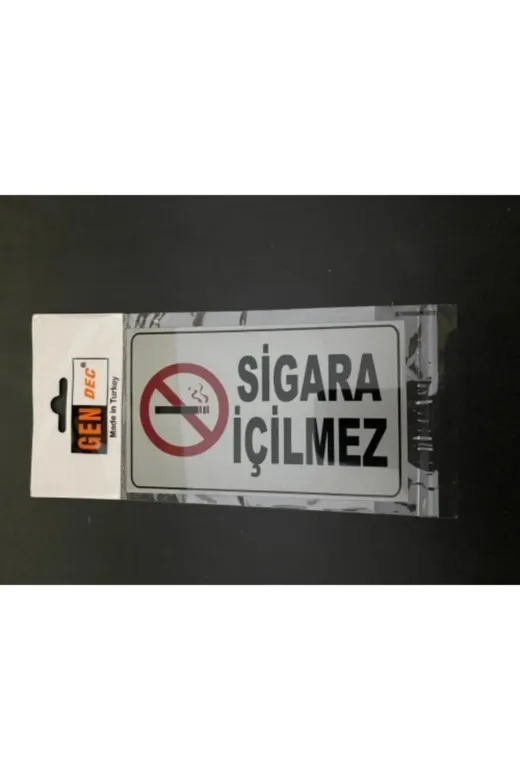 Hırdavat GEN601 Yönlendirme Sigara Içilmez 8X15 Cm