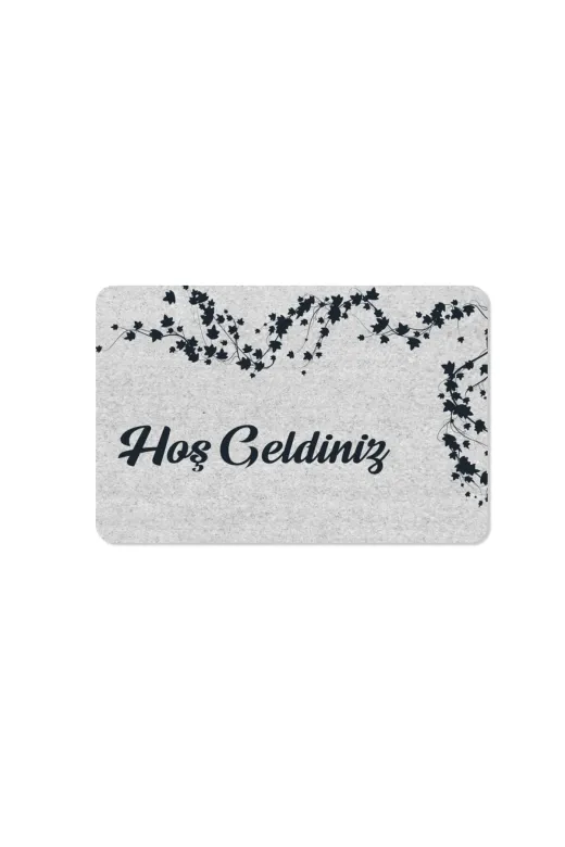 Hoş Geldiniz Yazılır Coco Görünümlü Dekoratif Dış Kapı Önü Ve Iç Mekan Paspası