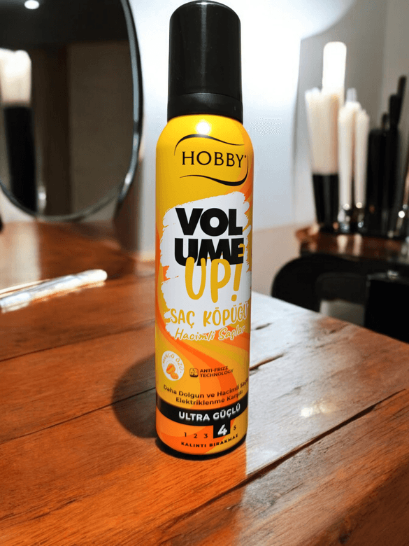 HOBBY FT867150T Volume Up! Mango Özlü Saç Köpüğü 150Ml (125Gr)