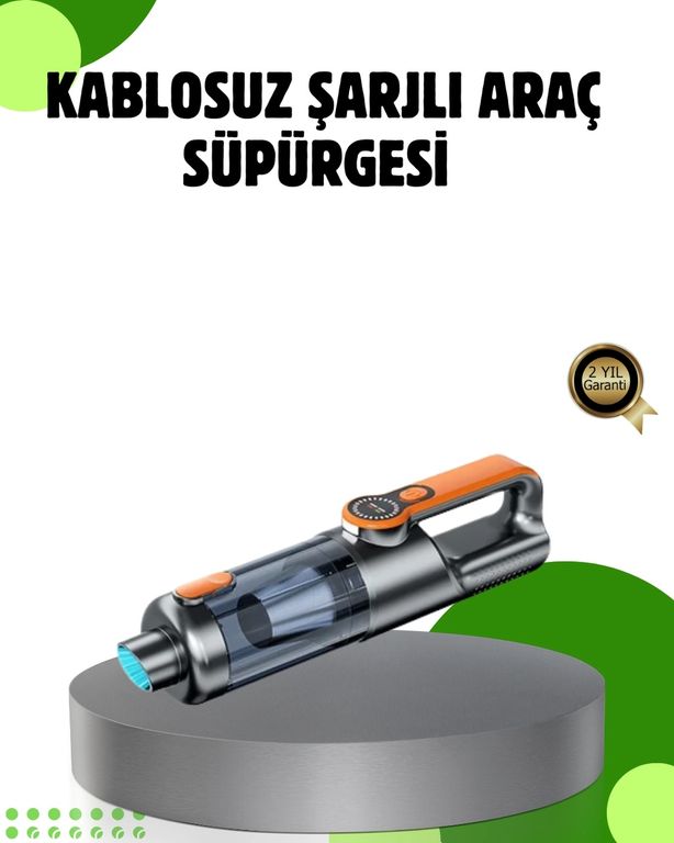 Hobibahçem MEYTDUCZZZ126PLUSSÜPÜRGE-BLMY Mey İthalat Şarjlı Kablosuz El Süpürgesi Yüksek Emiş Güçlü Ve Çok Başlıklı