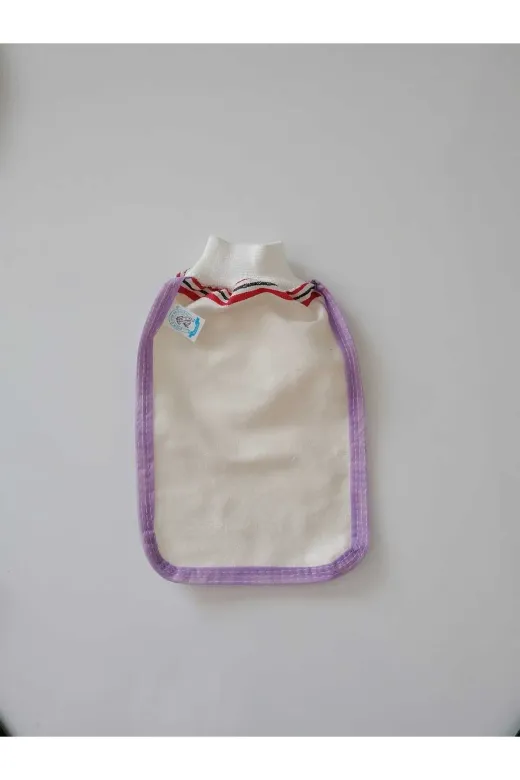 Home 234760216339 Mor Biyeli Hizligiy Kese-Banyo Ve Duş Kesesi-Lastikli Kese-Doğal Özel Dokuma-Standart Kese
