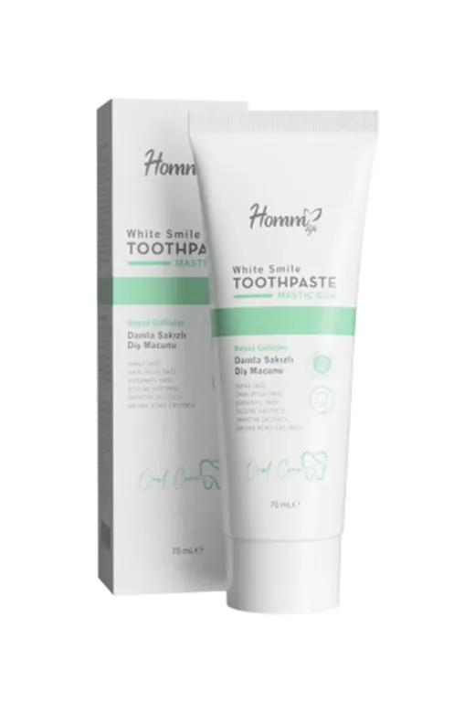 Homm Life damlskz Damla Sakizli Diş Macunu 75 Ml
