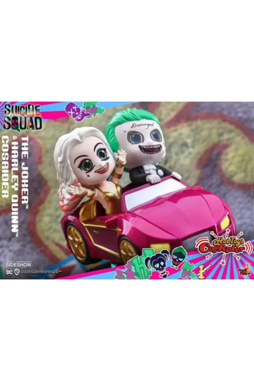 Hot Toys 4895228605481 The Joker & Harley Quinn Cosrider Collectible Figure Set