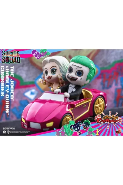 Hot Toys 4895228605481 The Joker & Harley Quinn Cosrider Collectible Figure Set