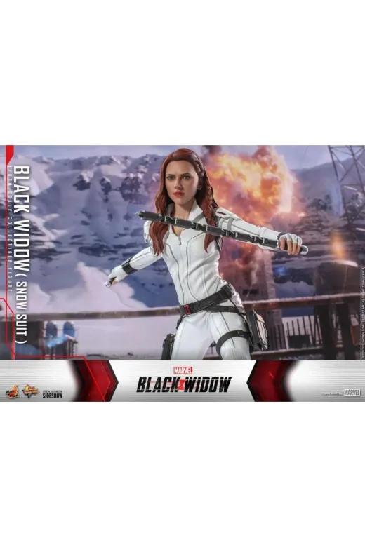 Hot Toys Black Widow (Snow Suit Version) Sixth Scale Figure - 906797 - Mms601 - Marvel Comics / Blac