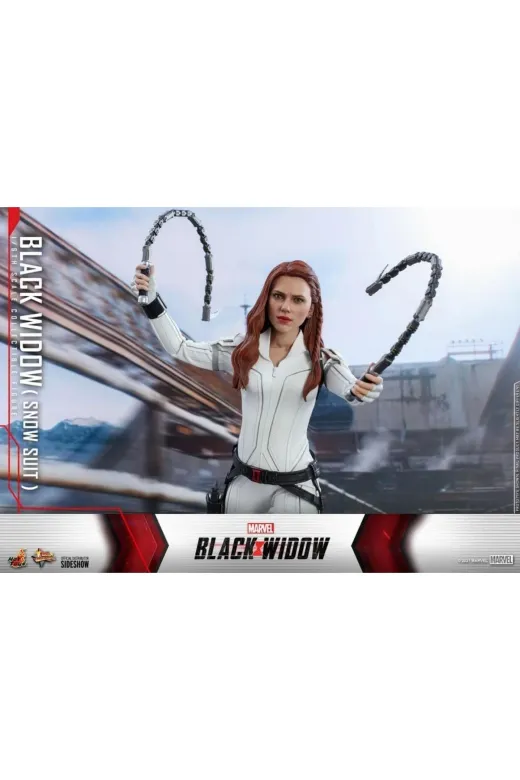 Hot Toys Black Widow (Snow Suit Version) Sixth Scale Figure - 906797 - Mms601 - Marvel Comics / Blac