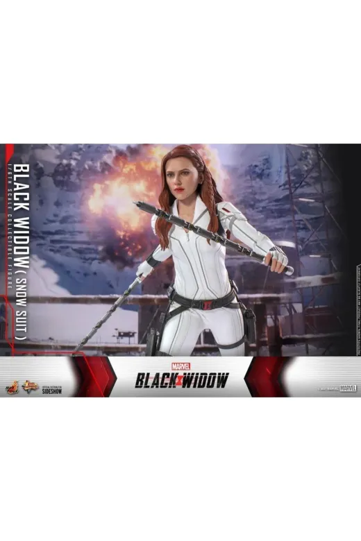Hot Toys Black Widow (Snow Suit Version) Sixth Scale Figure - 906797 - Mms601 - Marvel Comics / Blac