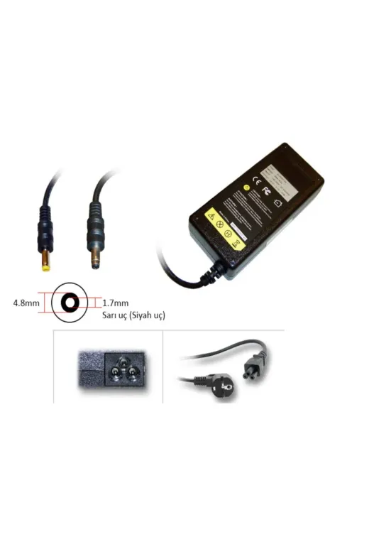 HP NA-KR60813.,.,21* iyikialdın30491 Pavilion Dv8230 Dv8230Ca Dv8240Us Uyumlu Notebook Adaptörü - 19V 4.74A 1.7Mm\4.8Mm